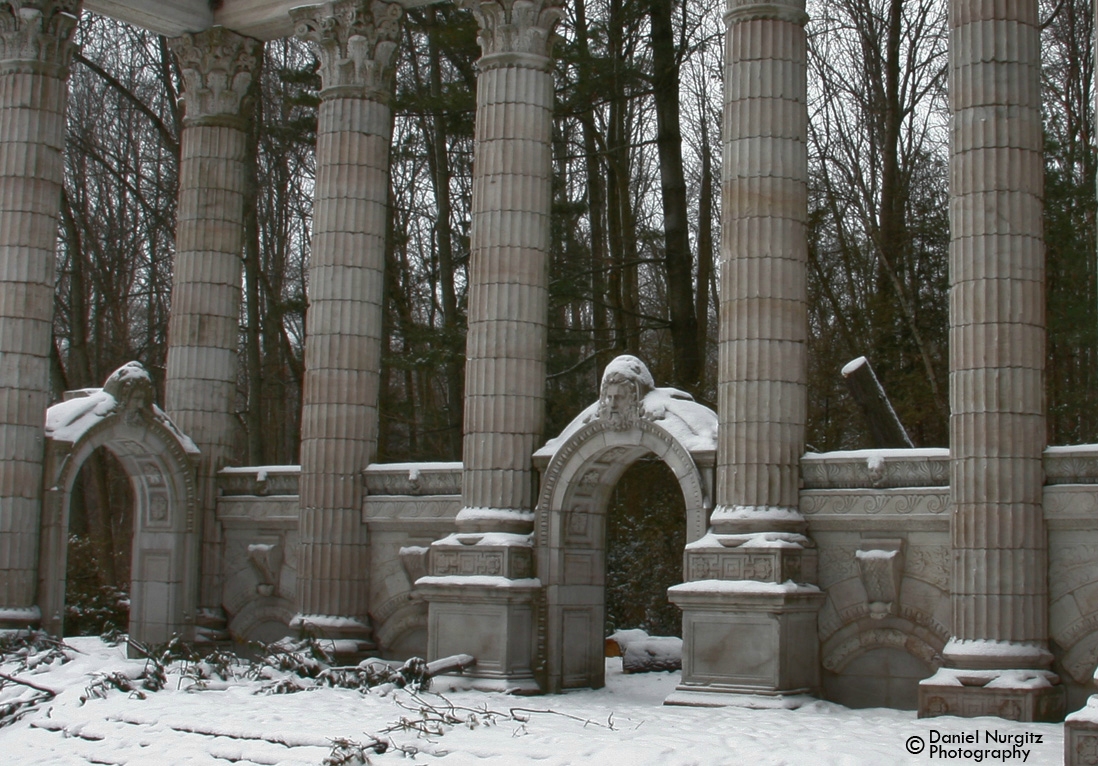 Abandoned architecture at Guildwood Park